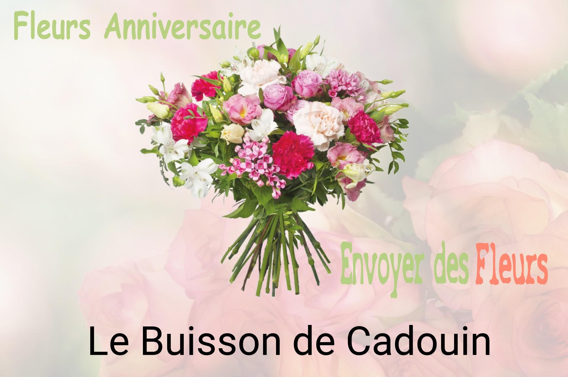 Bouquet de fleurs d’anniversaire livré à Le Buisson-de-Cadouin
