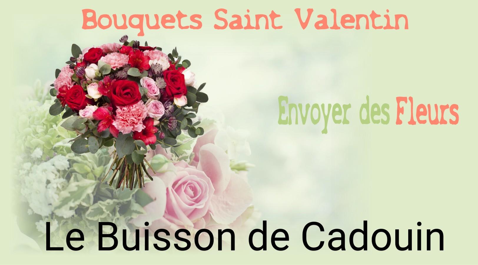 Roses de Saint-Valentin livrées à Le Buisson-de-Cadouin